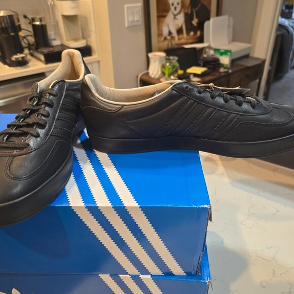 Adidas Gazelle Indoor 'Luxe Pack' Mens Size 10 Shoes Black Sneakers JH5415 NEW - Picture 4 of 11